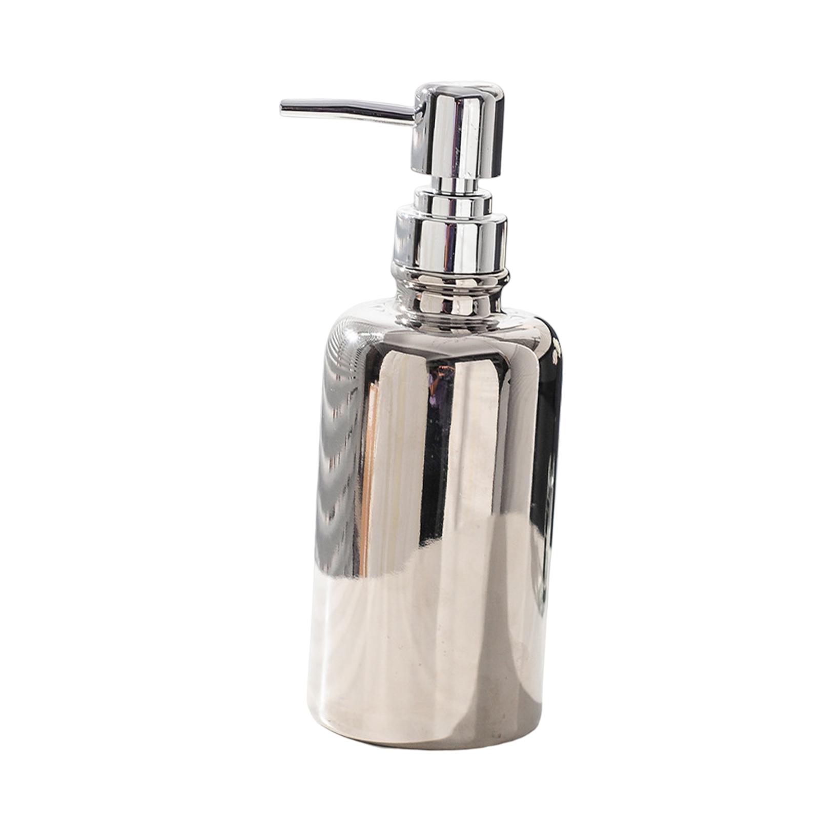 Ceramic Liquid Hand Soap Dispenser Pump Bottle for Kitchen Shampoo Dish Soap