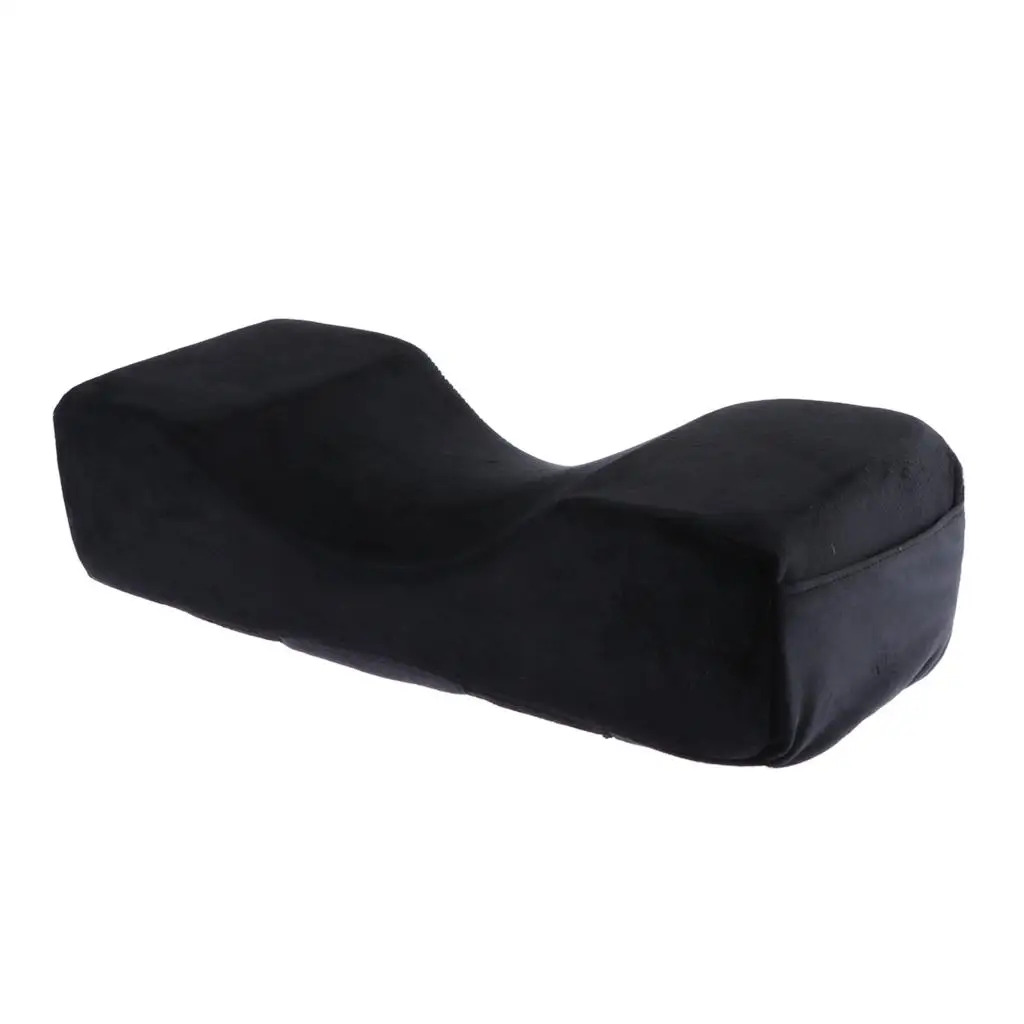  Extension Neck Support Pillow, Beauty Salon Grafting  Curve Pillow Neck , Black Color