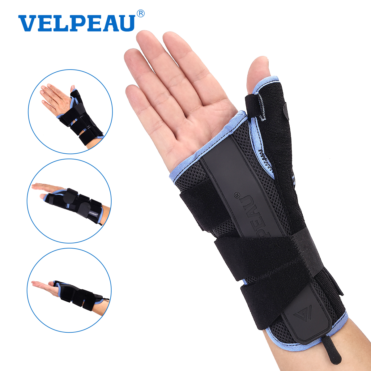 Best of VELPEAU Wrist Brace With Thumb Splint For Arthritis Pain And Sprain Stable And Breathable Wrist Orthosis For Men And Women Reviews & Tips