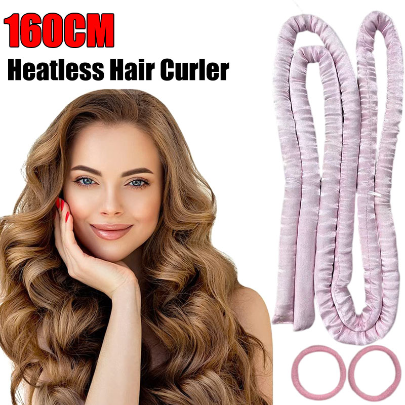 Best of No Heat Hair Curlers Lazy Hair Rollers Heatless Curling Rod Headband Sleeping Soft Silk Curls Ties Perm Rods Hair Styling Tools Reviews & Tips