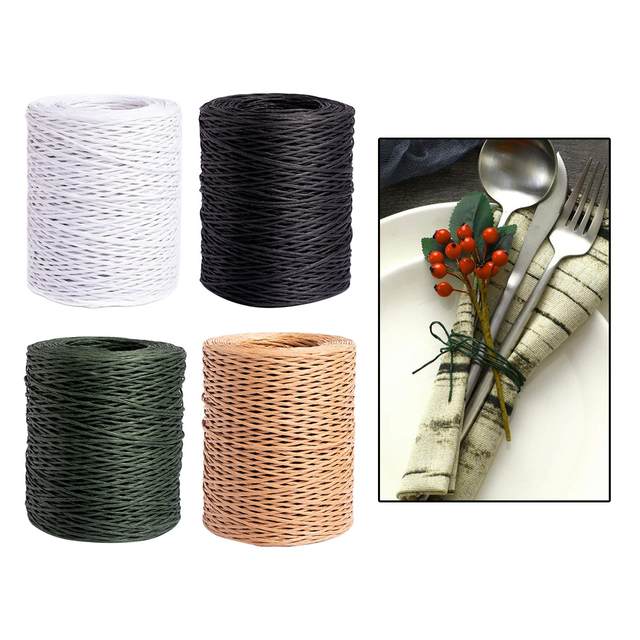 50pcs 24 Gauge White Floral Wire Stem Handmade Artificial Flower  Arrangement Supplies for DIY Craft Wrapped