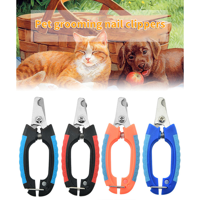 Title 1, Professional Pet Dog Nail Clipper Cutter Stainl...