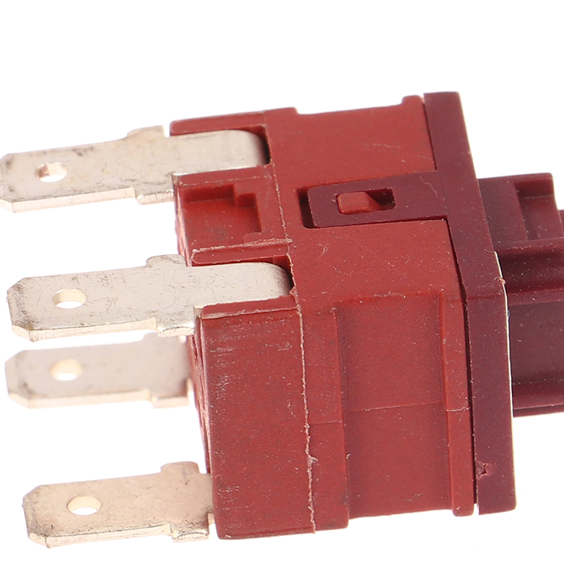 Power Switch Push Button KAN-L5 P12-2 Switch 8A 250VAC 2/4pin Self-locking for Water Heater Vacuum Cleaner
