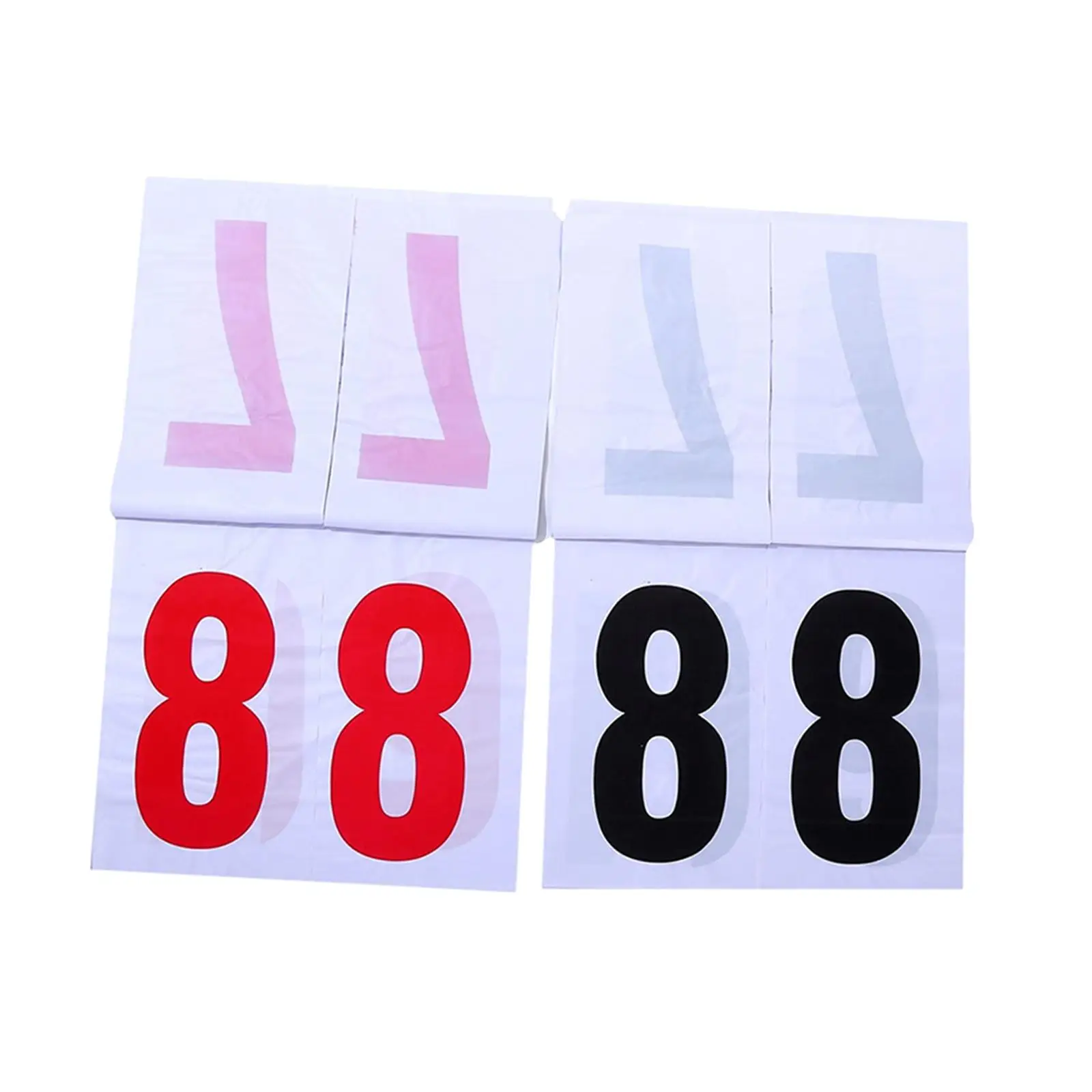 Scoreboard 16.4in*16.4in Hanging 2 digits for Soccer Indoor Outdoor Pingpong