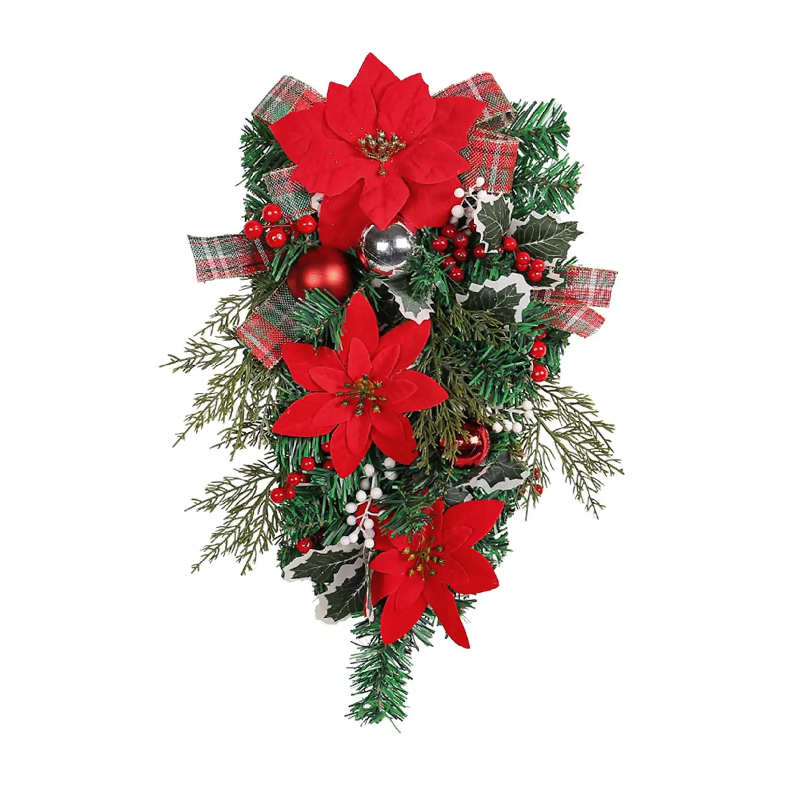 Christmas Swag 2023 Home Decor for Front Door Decorating Outdoor