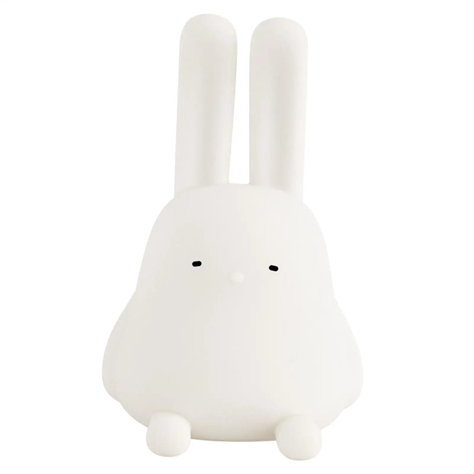 Rabbit Shape Silicone Night Light Lamp Phone Holder Children Gift 15/30 Minute Timing 2600K Warm White Dimmable LED for Sleeping