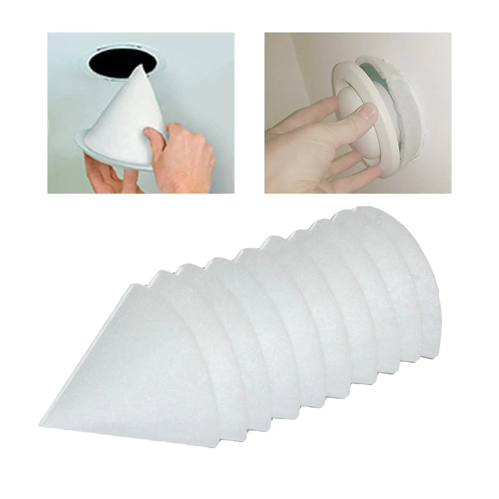 10x Cone Paper Filter  Dust Business Air Purifier Reusable Floor Vent