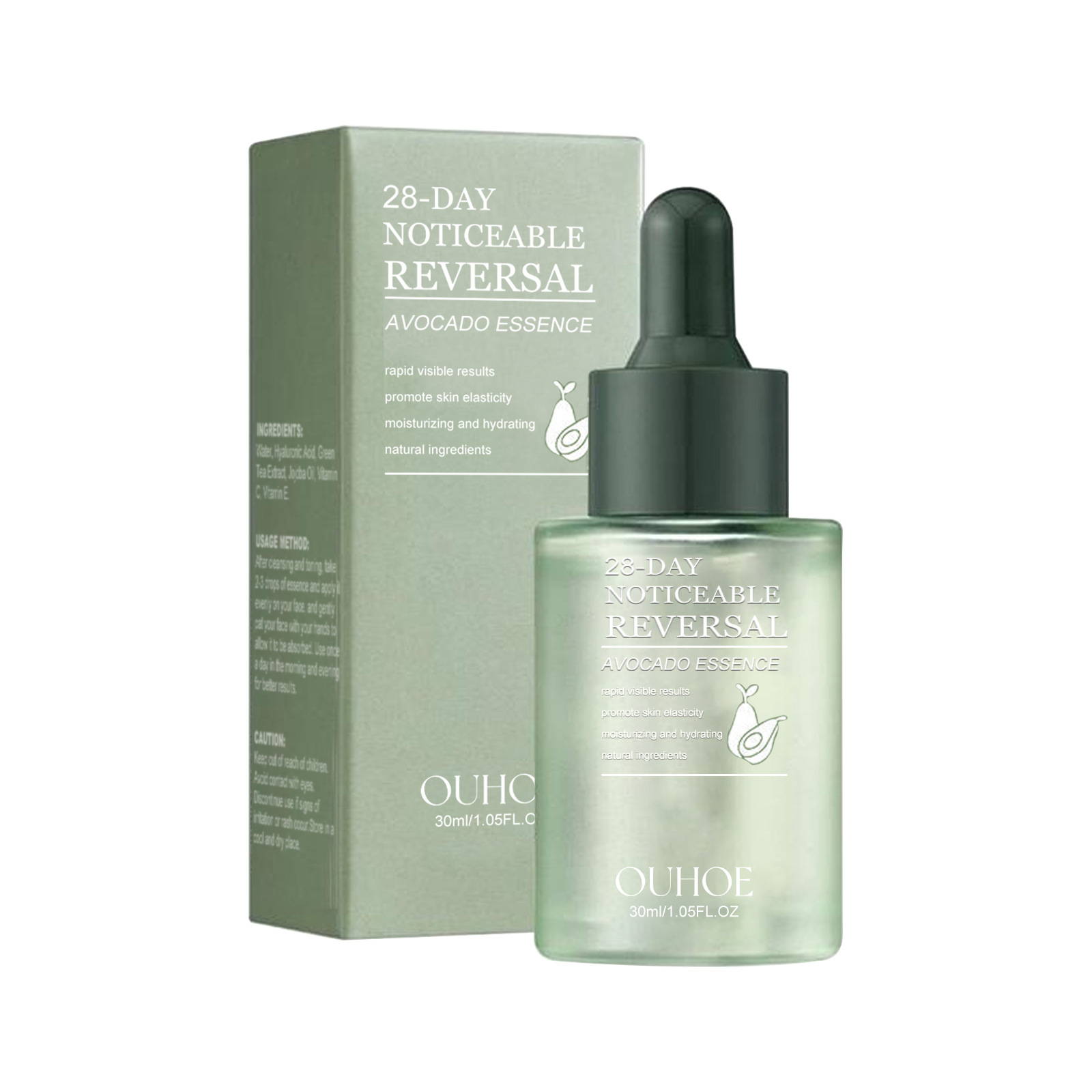 Avocado Face Essence Anti-Aging Wrinkle Removal Lifting Whitening Moisturizing Repairing Nourish Smooth Facial Serum Skin Care Face Care_voghion.com
