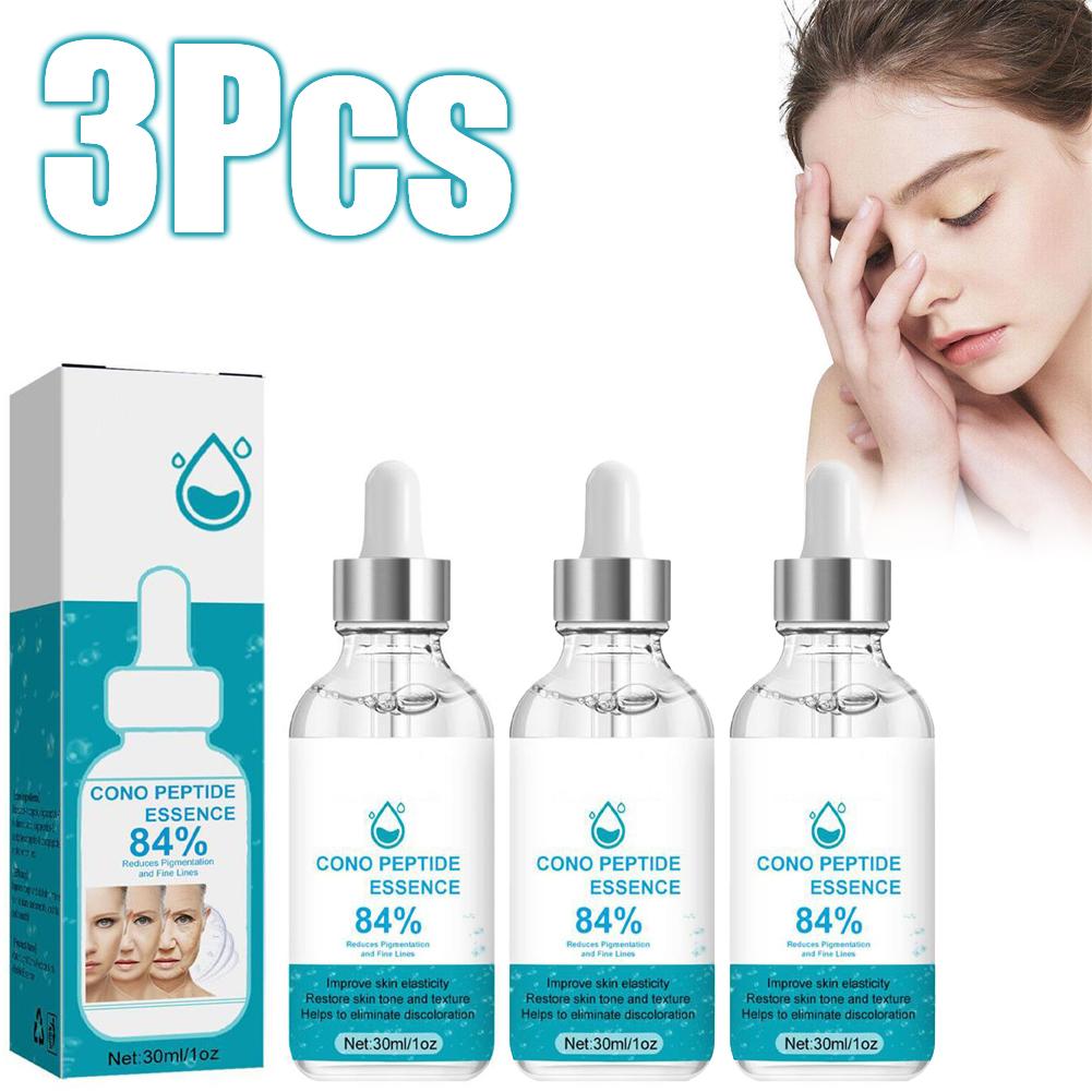 Best of 3Pcs Cono Peptide Serum 84% Anti-Wrinkle Essence Anti-aging Facial Skin Lifting Firming Skin Care Reduce Pigmentation Fine Lines Reviews & Tips