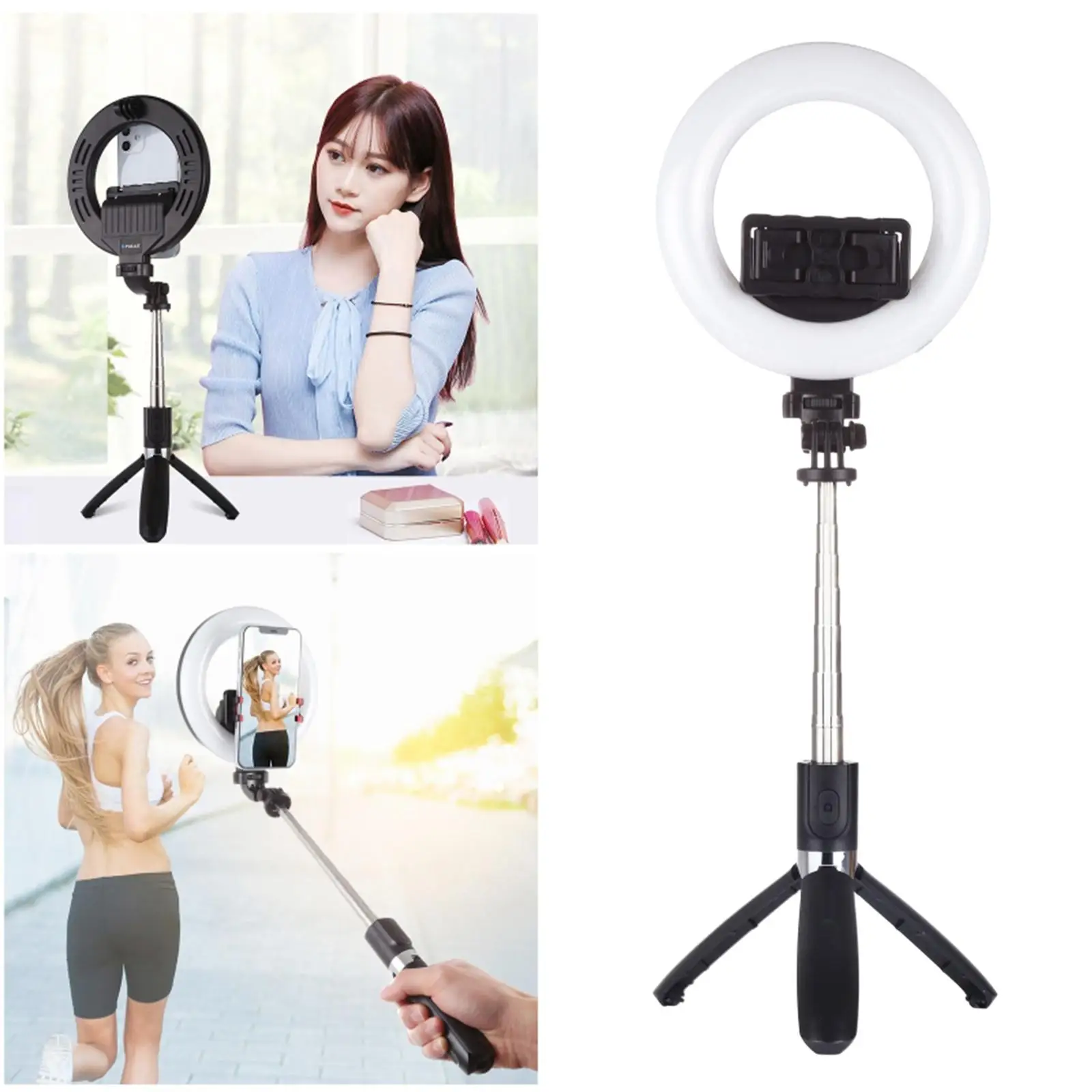 6.3 Inch Lightweight Folding  Light with Bracket for Photography