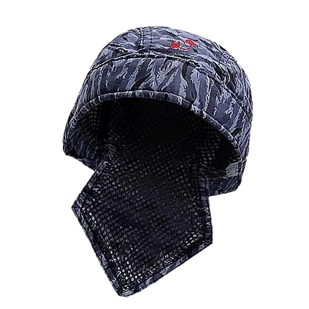 Welding  Protective Hat  Scarf  Flame Retardant Cotton Helmet