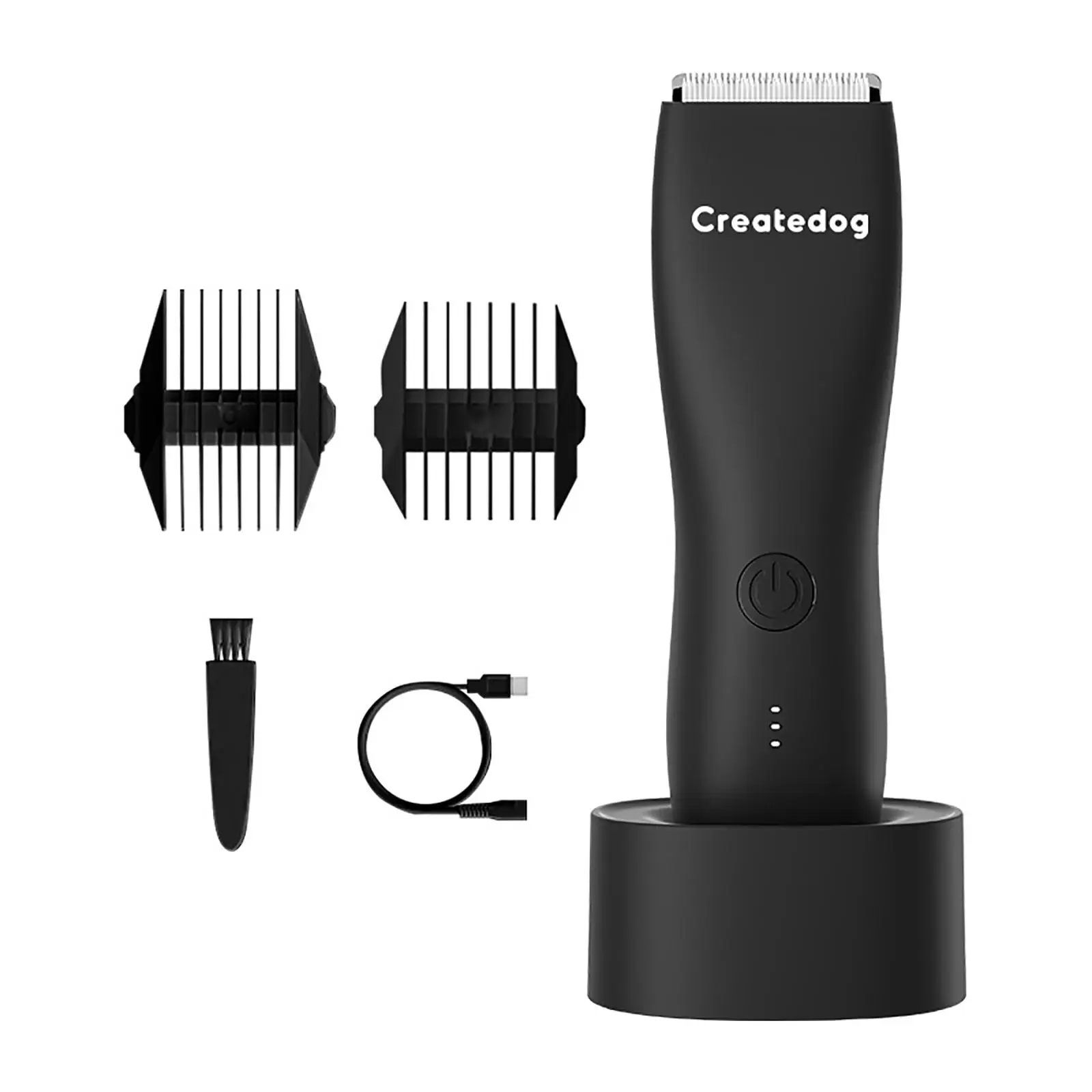 Electric Hair Shaver Professional Wet/Dry Cutting Beard Ceramic Cutter Head Low Noise Body Groomer Razor Trimmer for Full Body