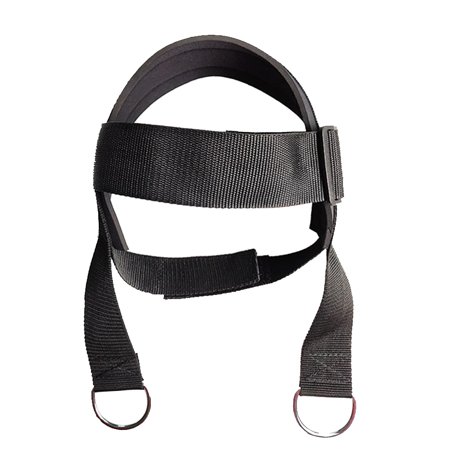 Weight Lifting Equipment with Metal Loop Muscle Building Bodybuilding Head Neck Harness for Dip Belt Unisex Chain Strap Home