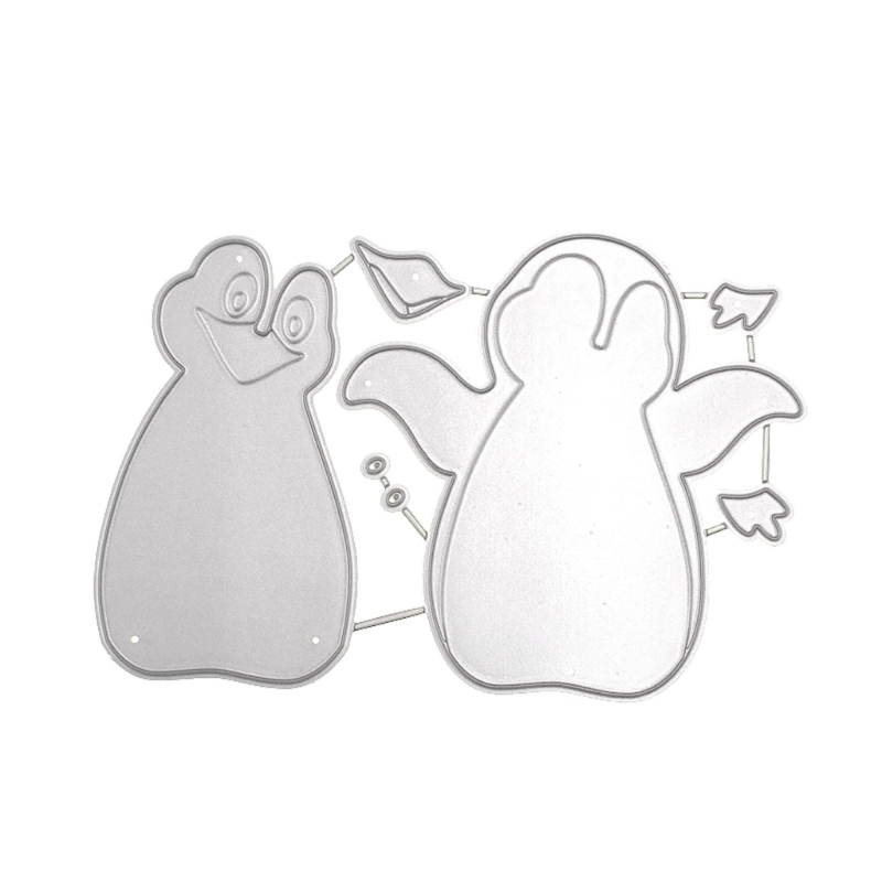 Description Picture 2 of itemPenguin Metal Cutting Dies Photo Album Decoration Accessories DIY Crafts for Journal Diary Decoration Supplies