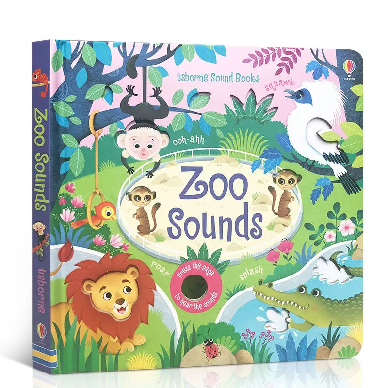 Zoo Sounds Usborne Bedtime Story Book - Languages - AliExpress