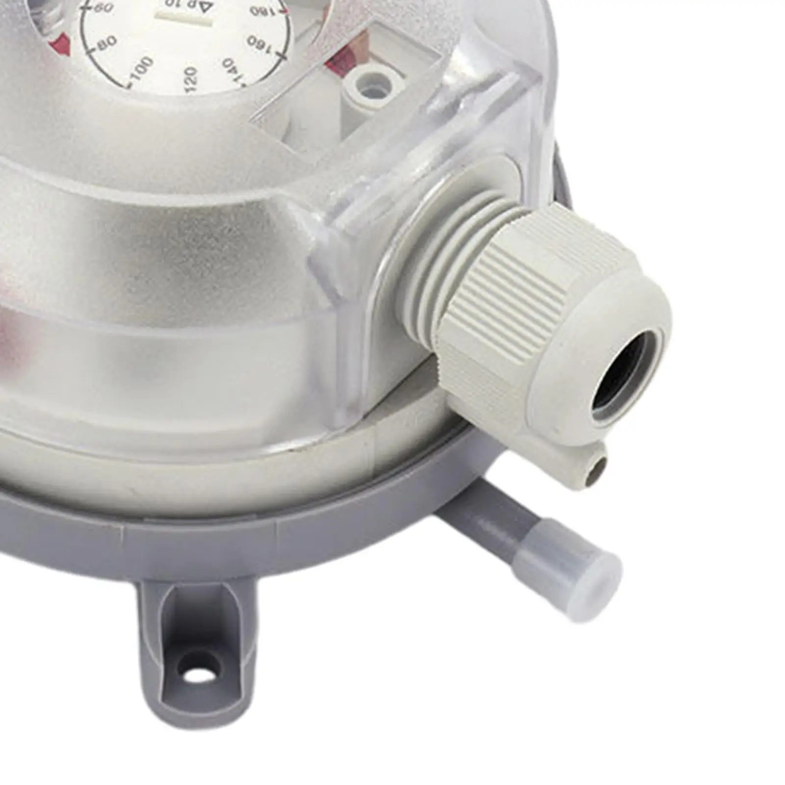 Differential Pressure Switch Mechanical Spdt 20-200PA Water Resistance Micro Air Pressure for Environmental Protection