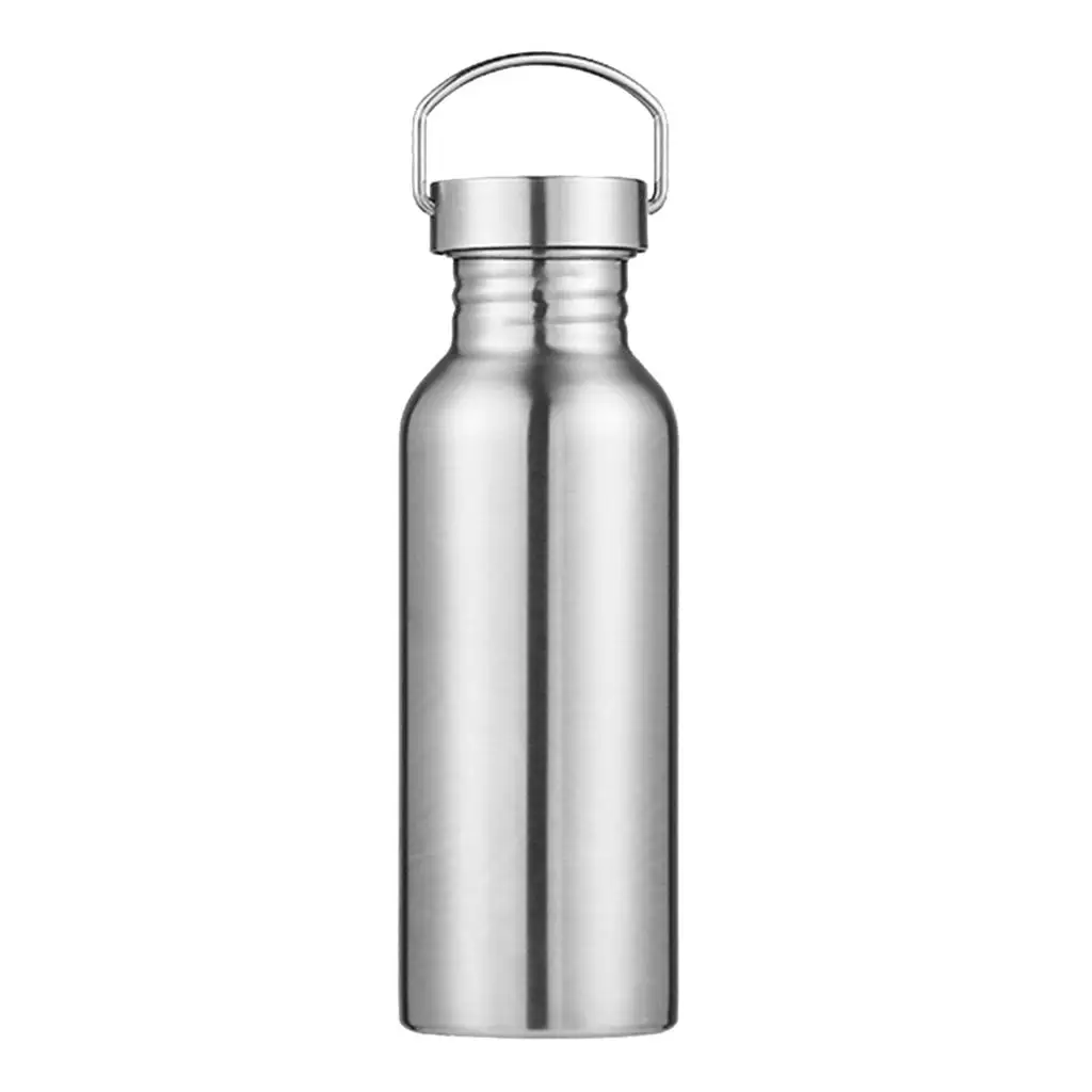 Water Bottle Stainless Steel   Large Capacity Cola Shape  Sports Travel Outdoor