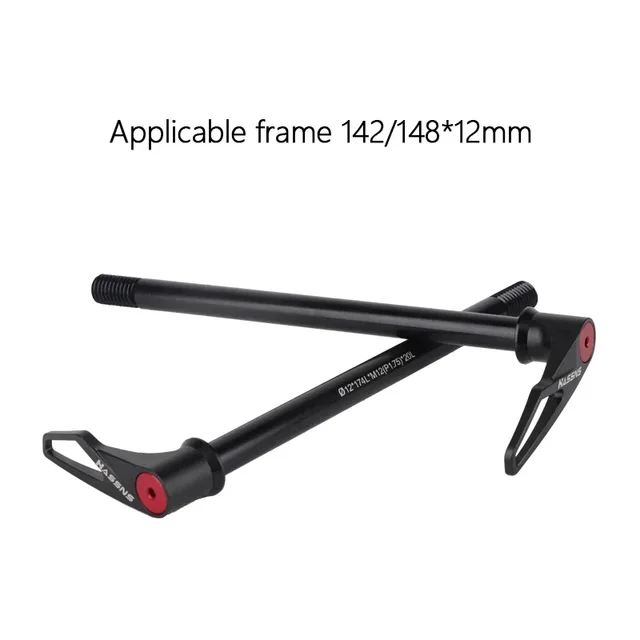 12mm Vtt Vélo à Travers L'axe D'arbre Moyeu Arrière Brochettes Axe De Roue De V Lo Axe De Moyeu