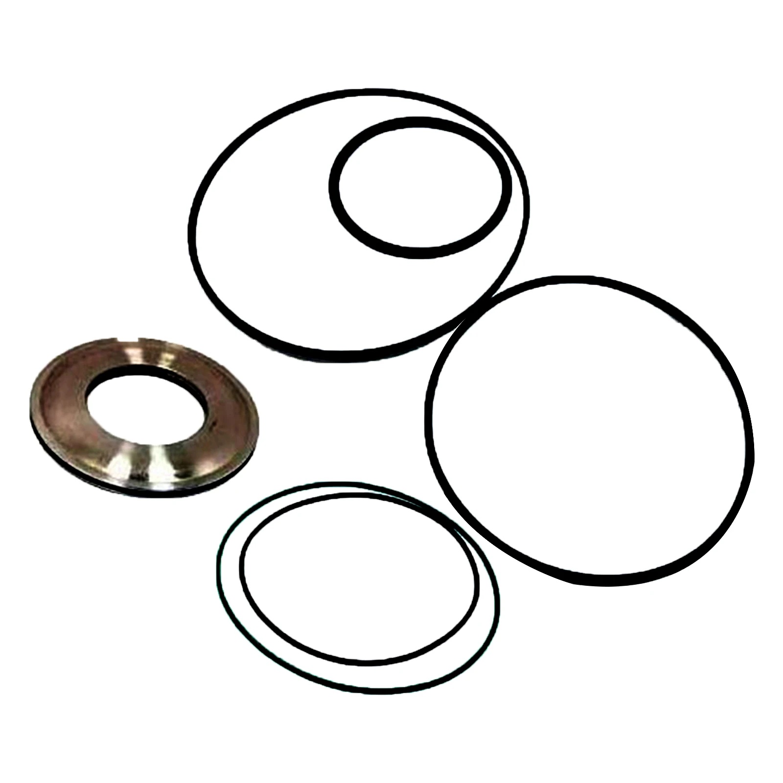 Car Piston Kit Pulley Steel Piston Rebuild O-Ring JF015E RE0F11A for  Compact Lightweight