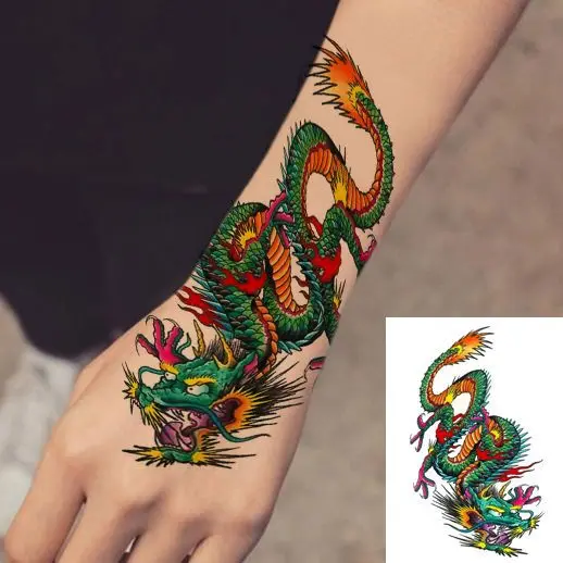 Tattoo of the Week Double Dragons  Independent Tattoo  Delawhere