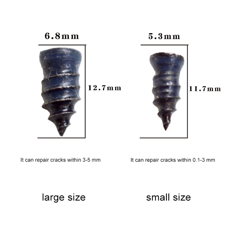 Auto Vakuum Reifen Reparatur Set Nagel Kit Räder Motorrad Roller Gummi Tubeless Reifen Reparatur Werkzeug Kleber Freies Reparatur Reifen Gummi nagel – Detail 2