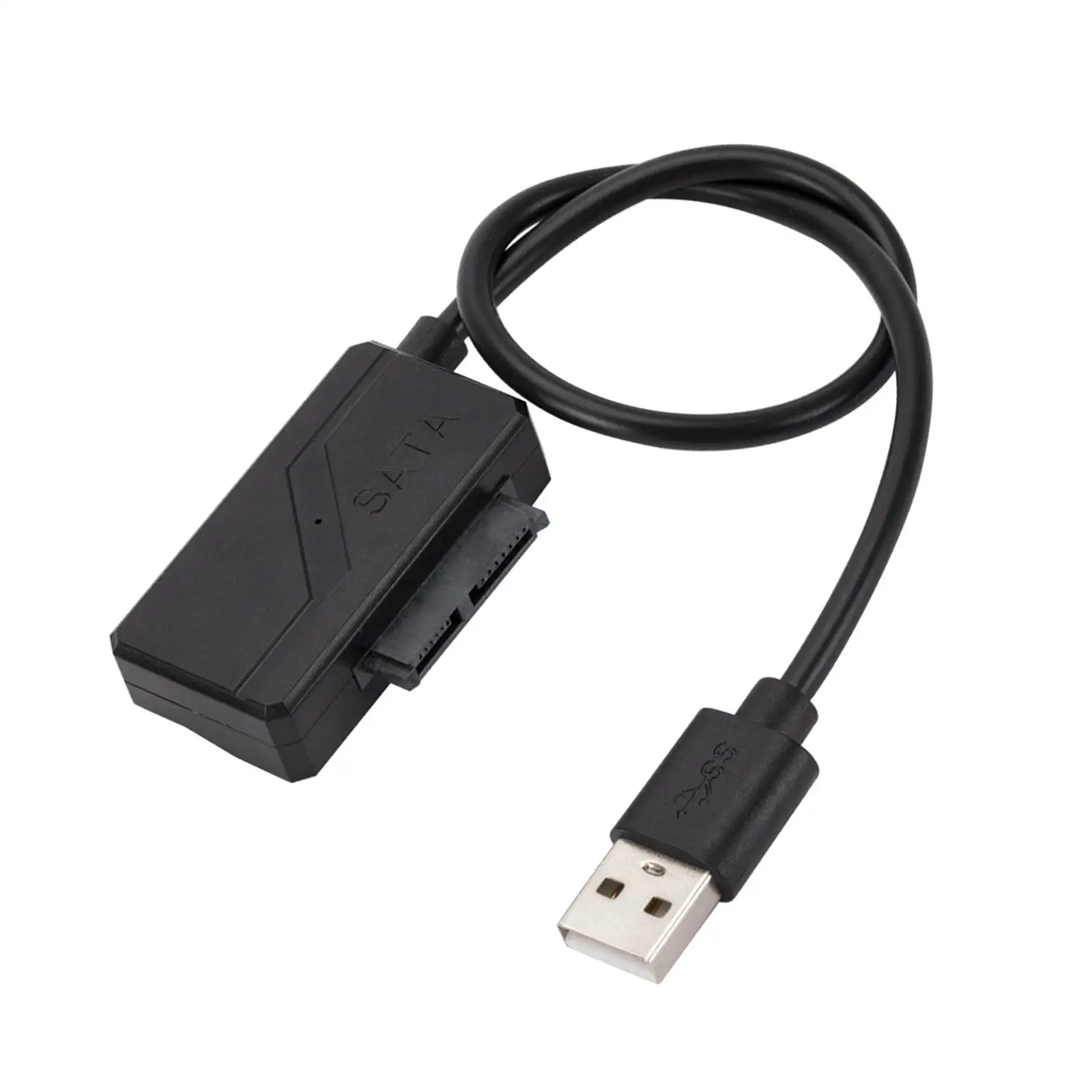 USB 2.0 to SATA 7+6 13Pin Adapter Cable Plug and Play Transfer Cord Converter for Laptop CD/DVD ROM Accessories