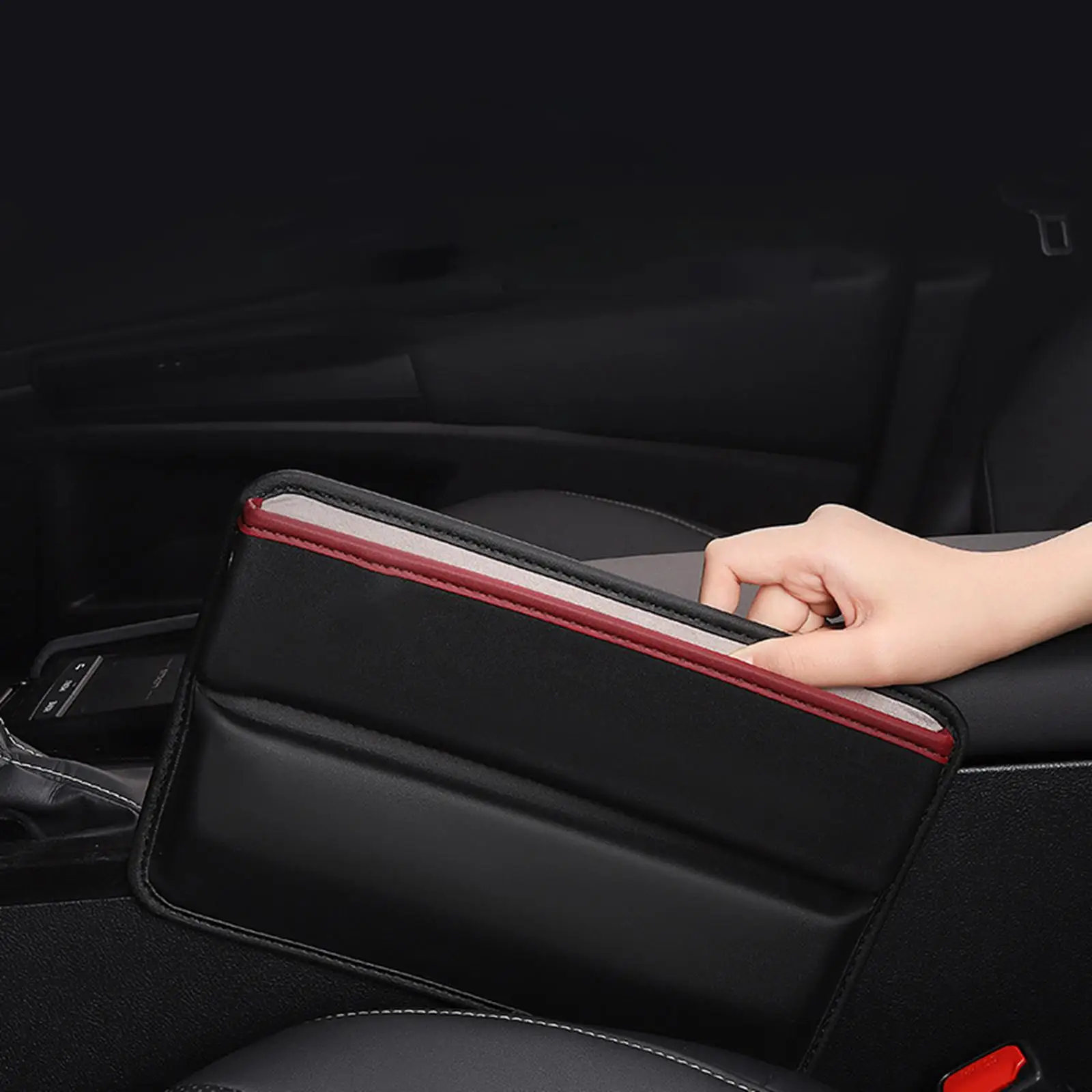 Car Seat Gap Filler Organizer Car Interior Accessories for Smartphone Keys