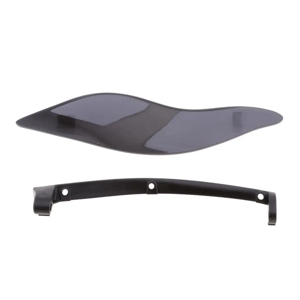 Smoke Upper Outer Fairing Side Air Deflectors For   Touring 14-16