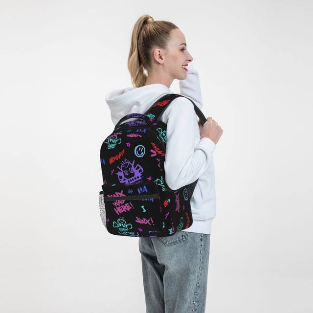 LOL Arcane Jinx Graffiti Chest bag Travel Pouch Backpack Boy Girls School  Fashion Crossbody Bag - AliExpress