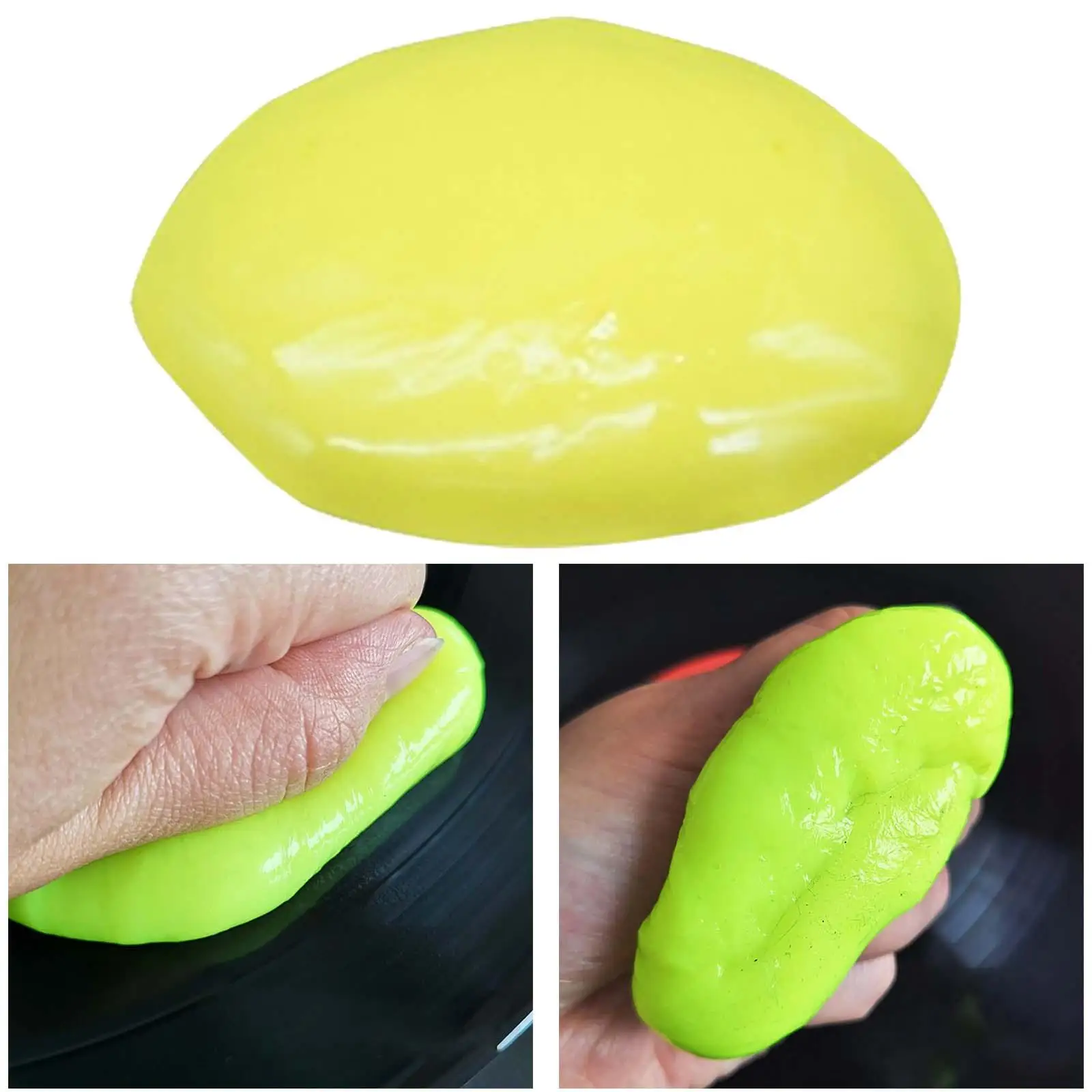 Cleaning Gel Slimy Gel 160G Magic Dust Cleaner for Record Car Interior Laptop