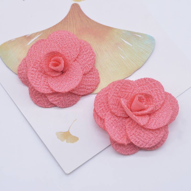 10 Stück 40 mm Mesh-Rosen-Blumen-Applikationen für DIY-Kleidung, Hut, Schuhe, Basteln, Nähen, Patches, Kopfbedeckung, Haarspangen, Dekor-Zubehör – Detail 8
