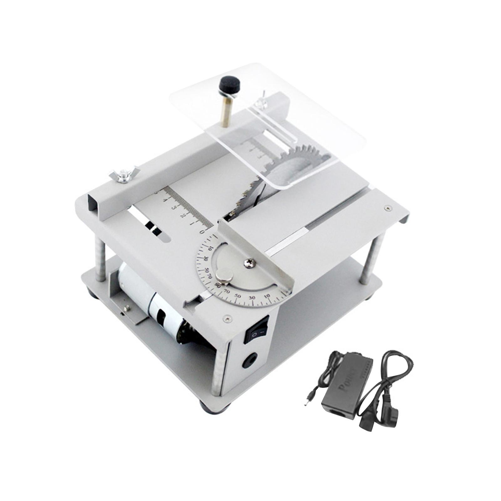 Mini Table Saw Portable Multifunctional Table Saw for Wood Miniatures Crafts