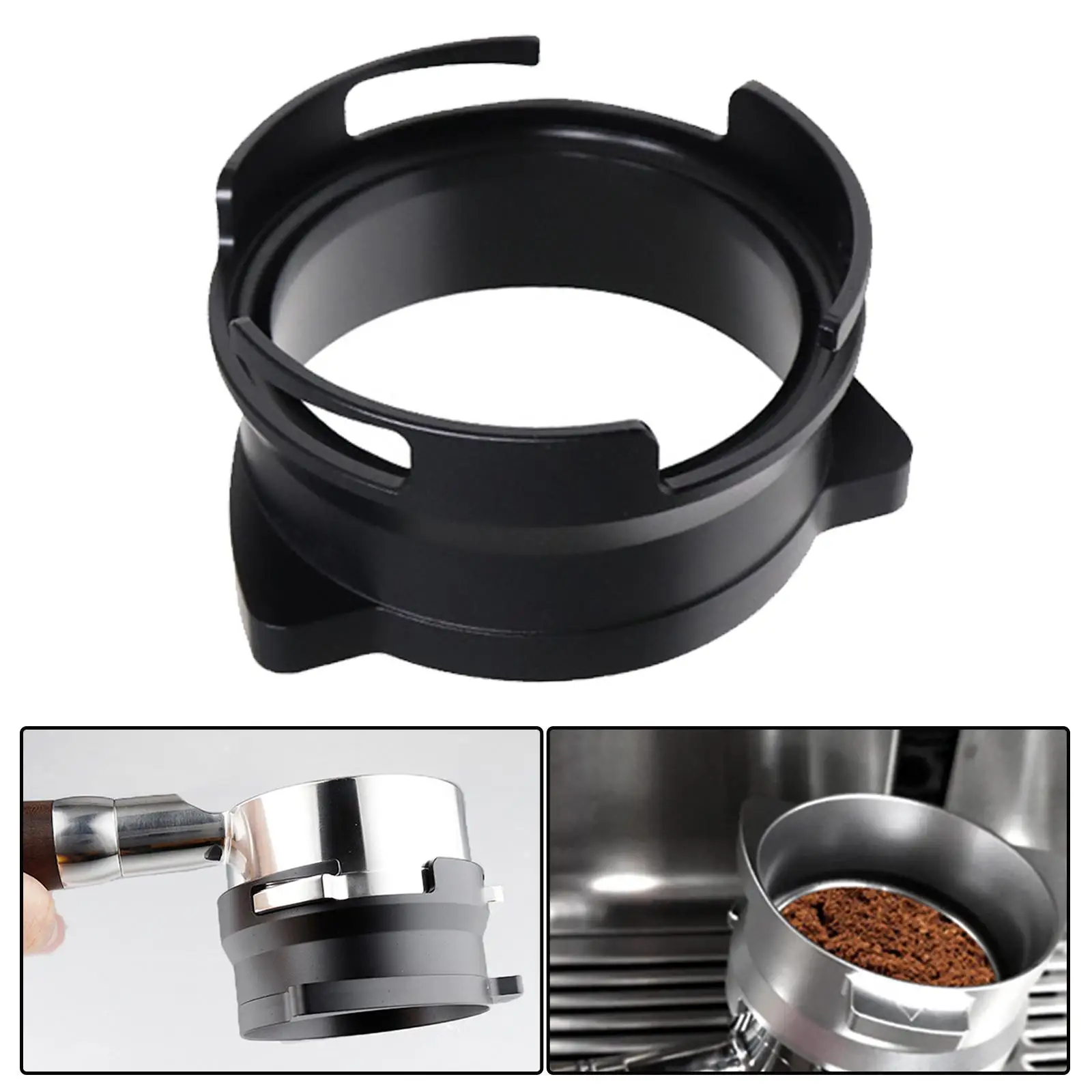 Metal 54mm Metal Dosing Funnel Coffee Sniffing Mug DIY Coffee Machine Accessories for 54mm Portafilters