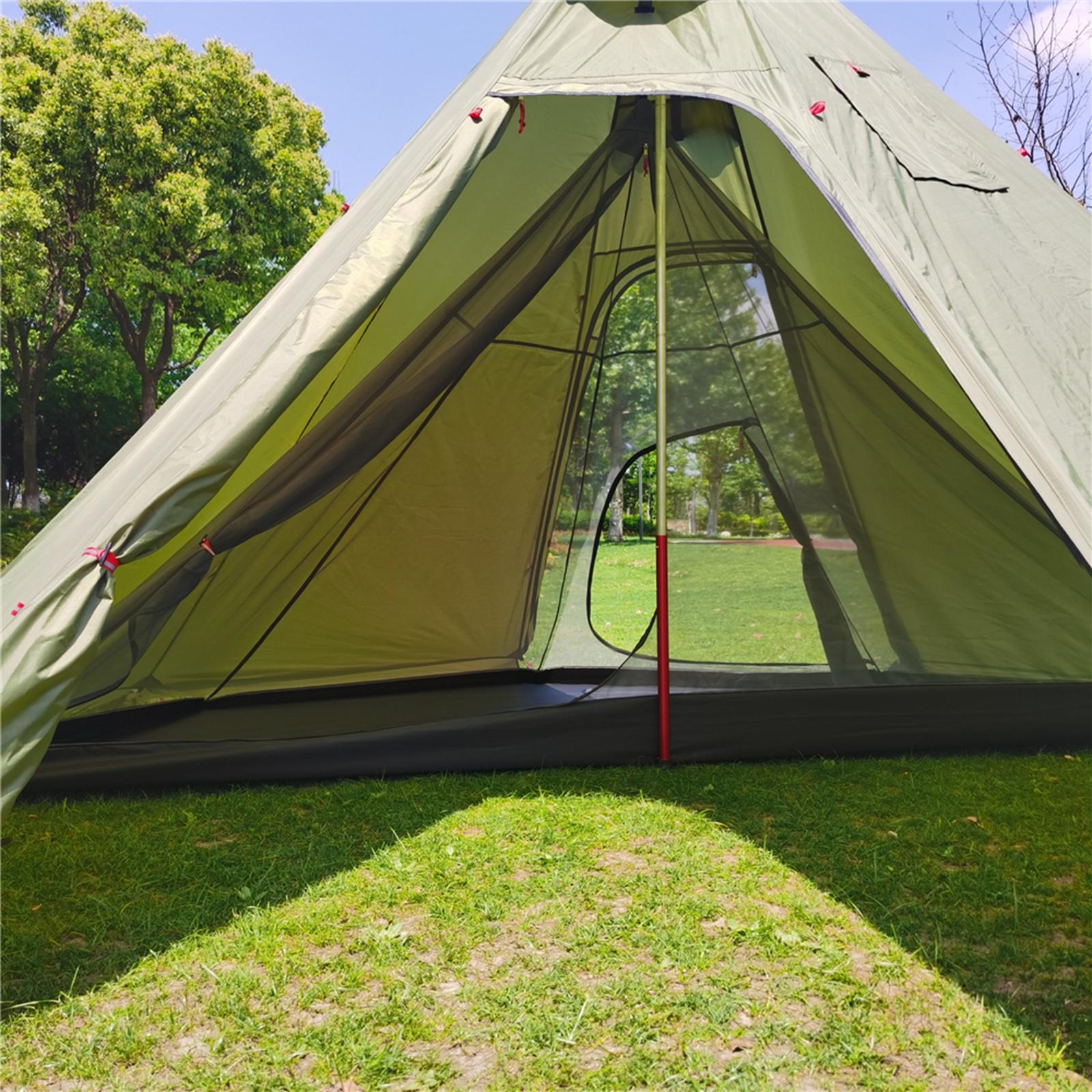 Tenda de acampamento portátil tenda interior verão