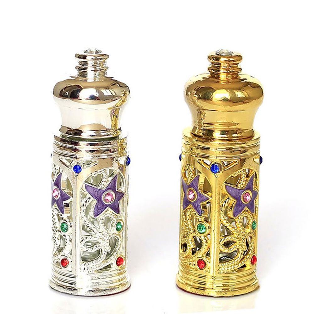 Best of Arabian Style Metal Cosmetic Container Mini Perfume Bottle Dropper Bottles Refillable Bottles Essential Oils Bottle Reviews & Tips