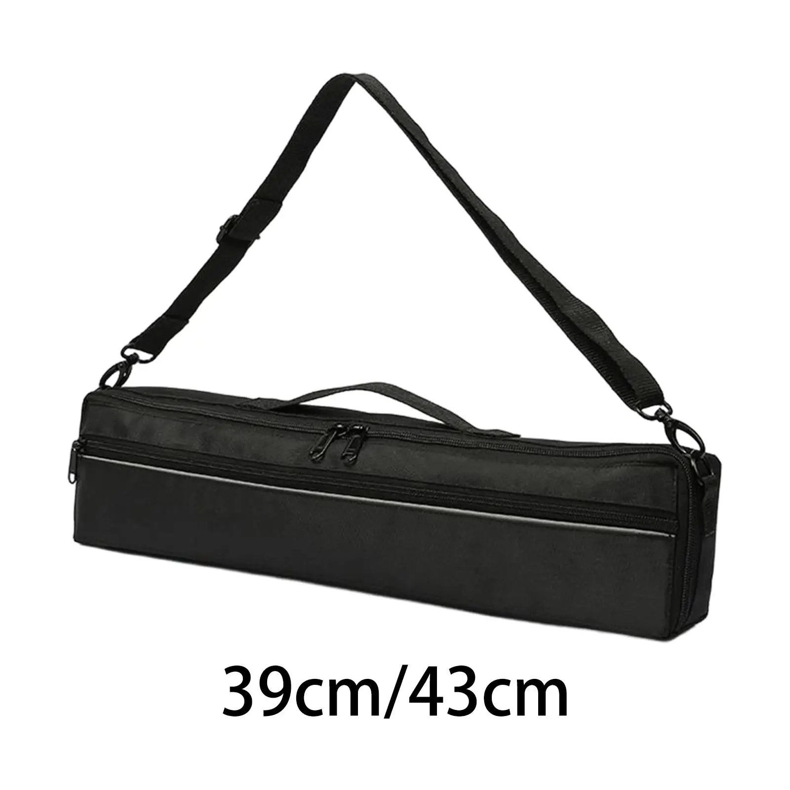 Flute Carry Gig Bag Plush Lining Flute Protect Bag Carry Handle Lightweight