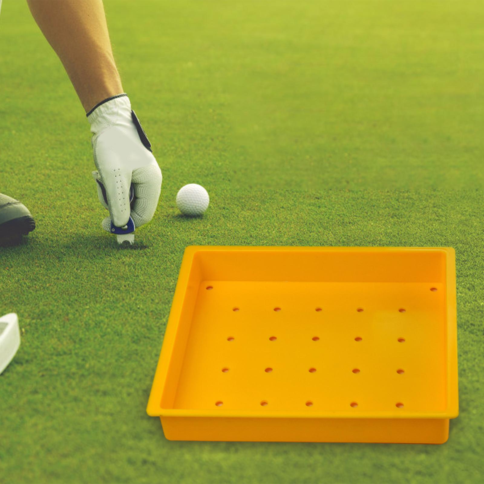 Premium Golf Ball Tray Golfballs Holder Storage Container Organizer Case