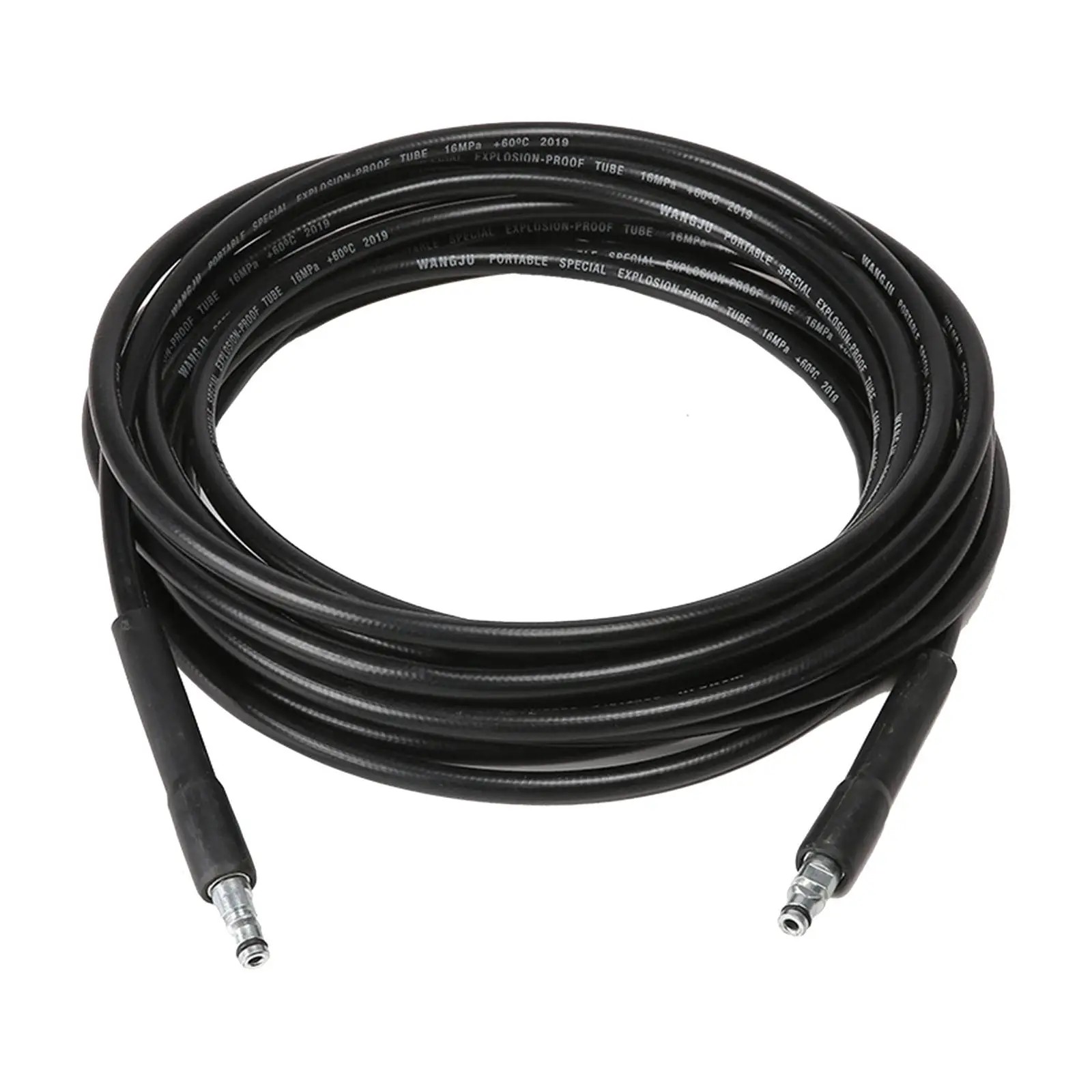 Car Washer Hose 49ft Rubber Replace Flexible Kink Resistant Equipment Electric wash Hose High Pressure Replacement Hose