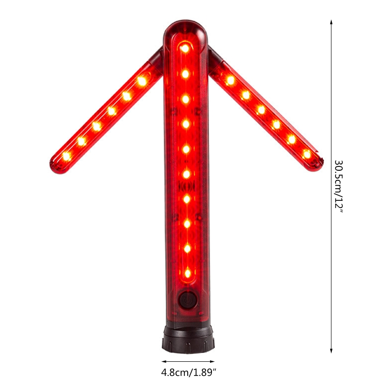 barra de luzes de advertência LED, luzes de emergência, material ABS