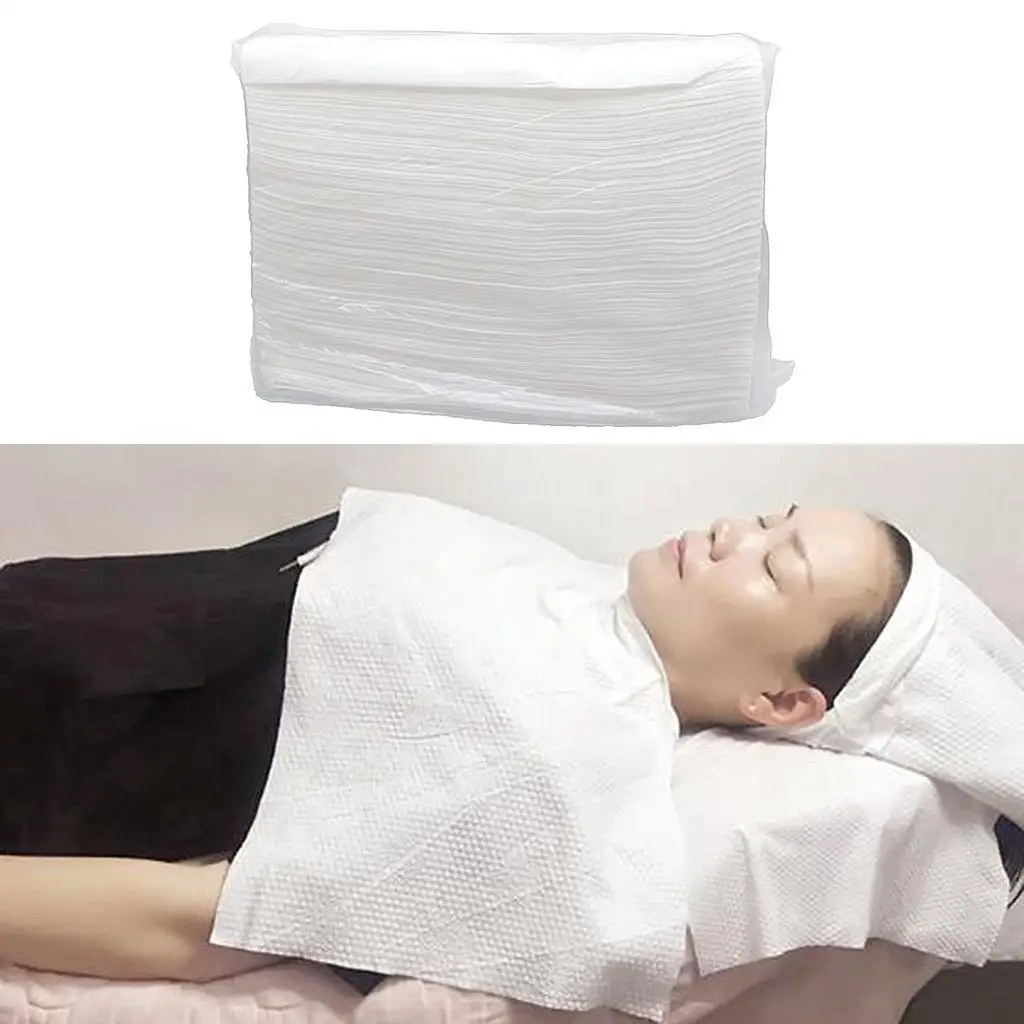 50 Or 100 Pieces of Soft Hairdressing Disposable Hand & Hair Spa Towels