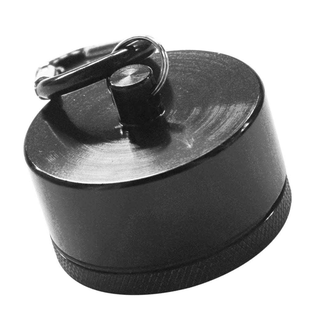 Mini Aluminum Pill Fob Box Holder for Cold Tablets Pain Container Keychain Medication Vitamins with Keychain Design