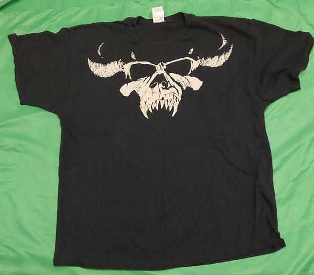 Vintage Danzig 2005 Classic Skull T-shirt Chaser Merchandising Size 2XL  Black - AliExpress