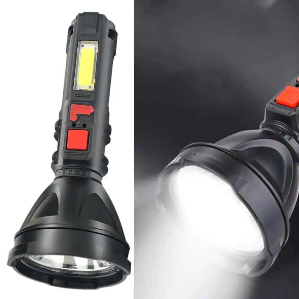 LED Flashlight,  Flash Light with COB , Waterproof, 4 Modes, LED Flashlights for Outdoor Camping Emergency
