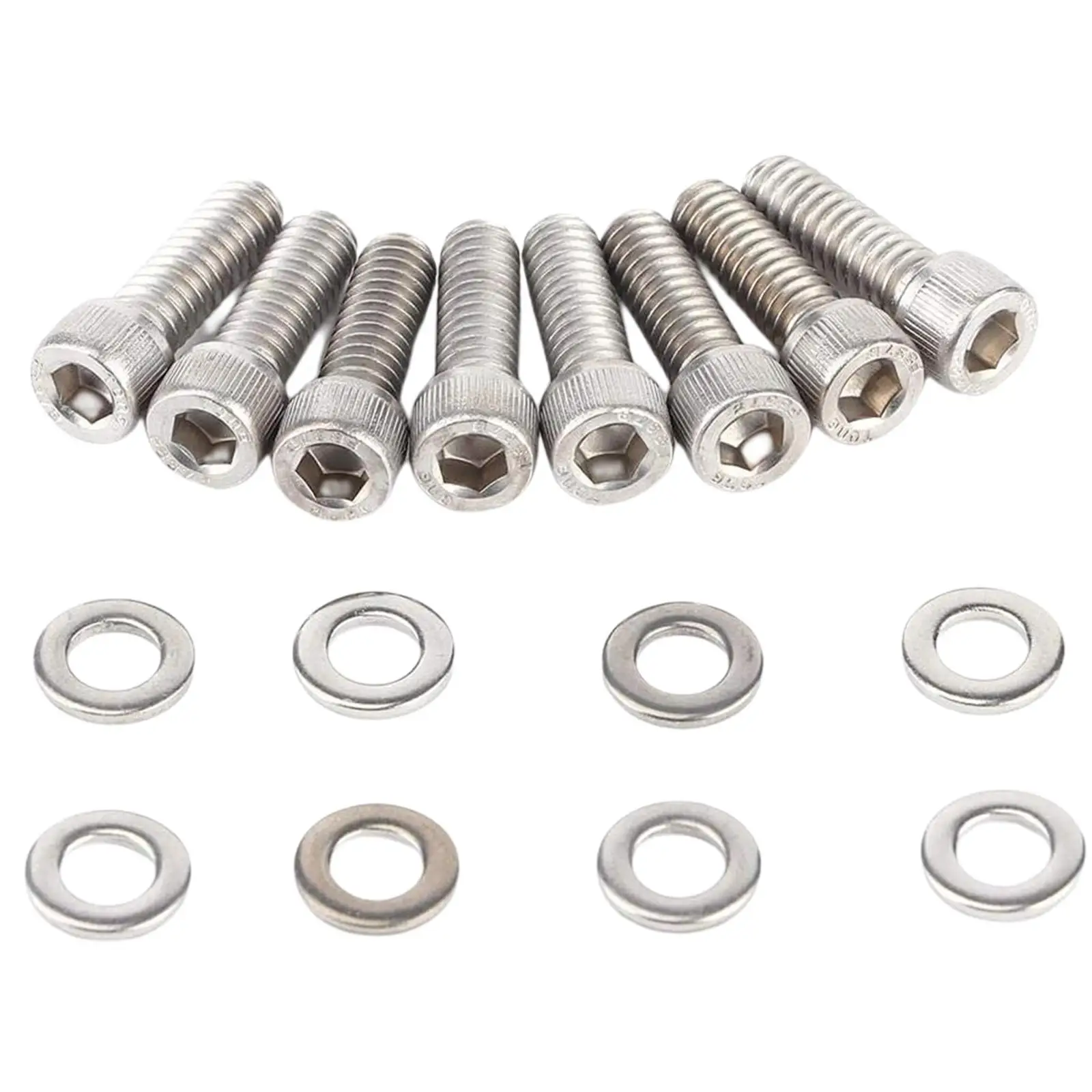 Sbc Valve Cover Bolts Replacement Cover Bolts Small Block Stainless Steel Kit Engine Fit for Chevrolet 283 327 350 383 400