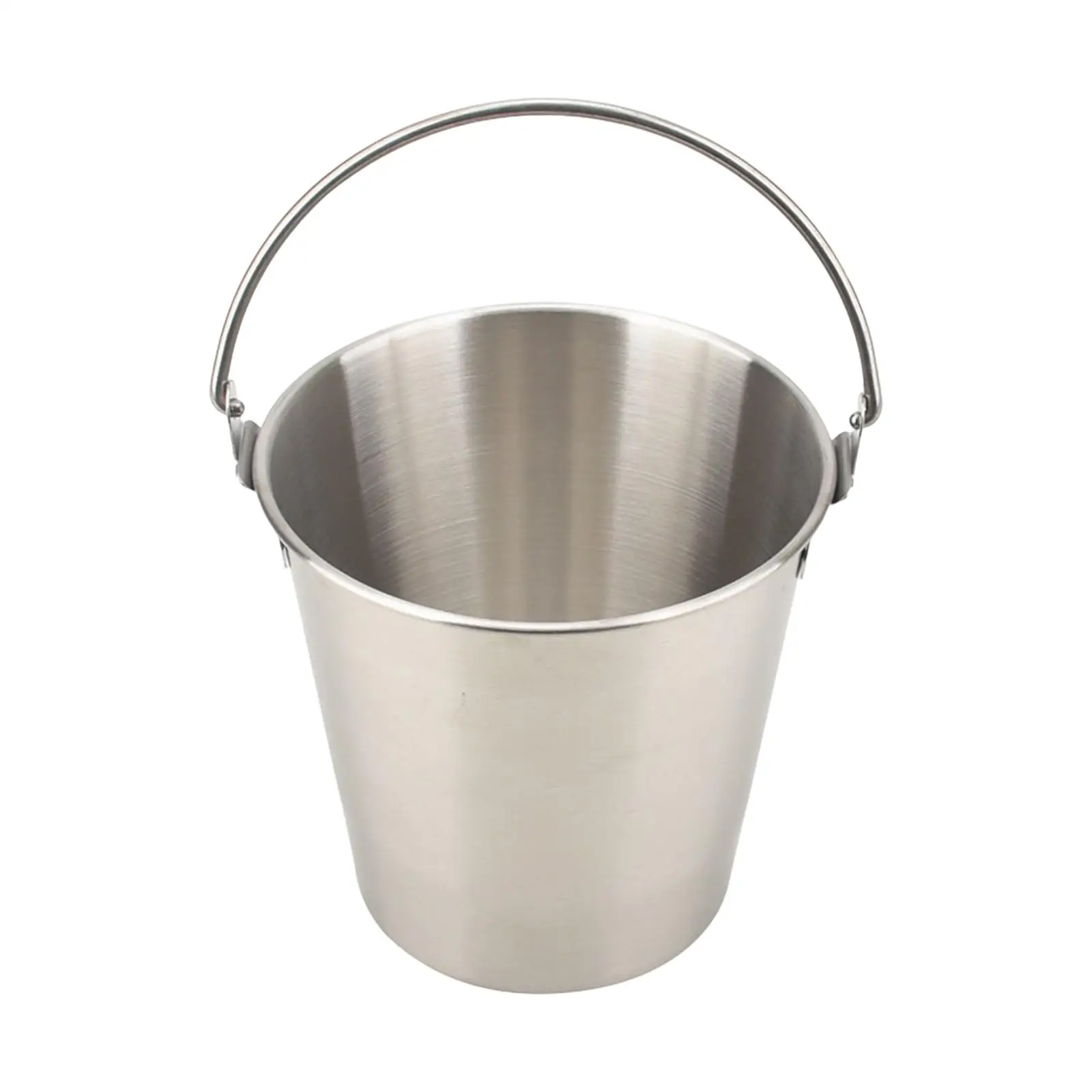 Large Capacity Stainless Steel Bucket Household Barrel with Handle