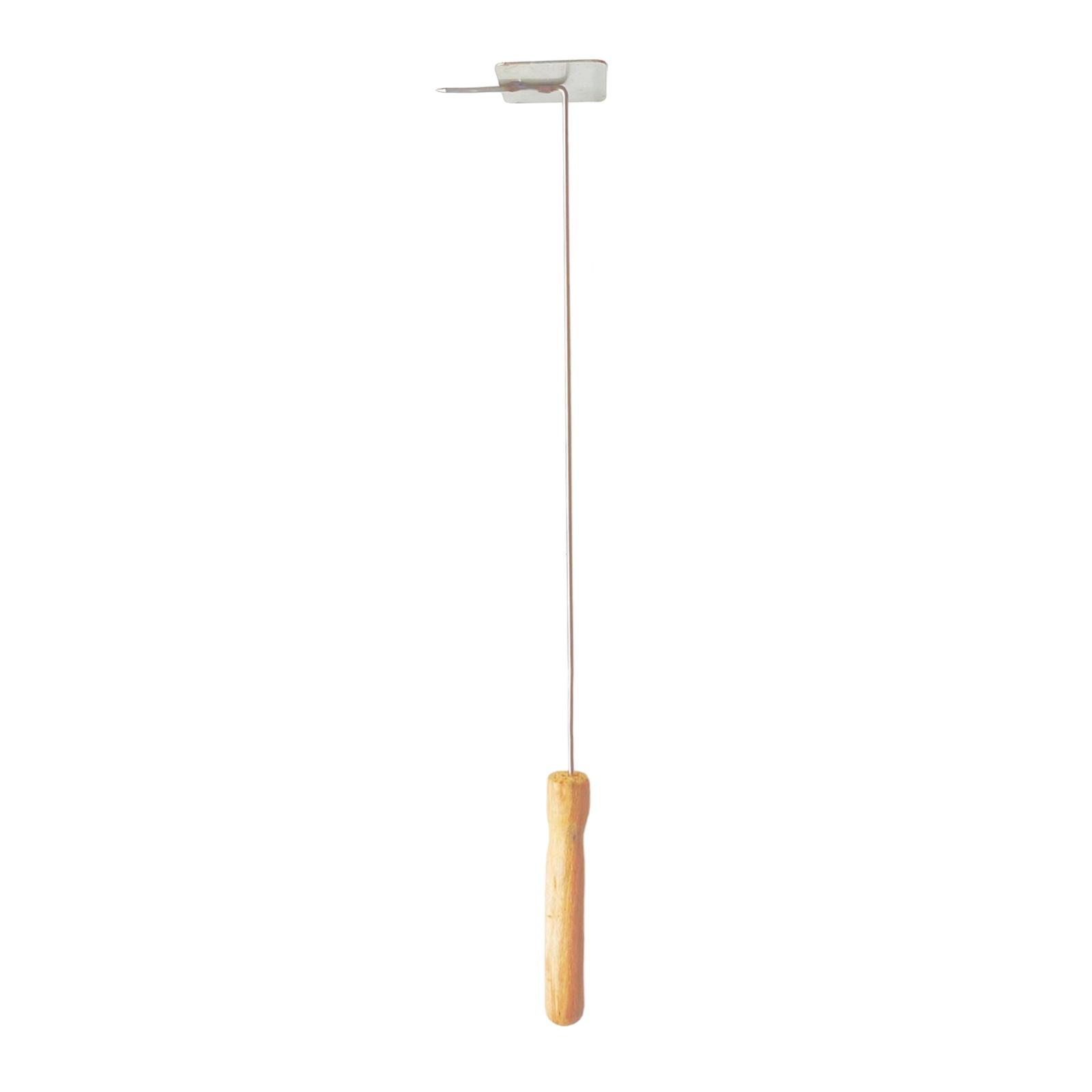 Long Fire Poker Fire Pit Tools Campfire Wood Burner Fireplace Ash Rake for Indoor Hiking BBQ Accessories Backpacking Cooking