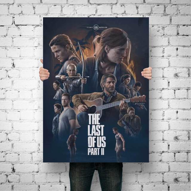 The Last of Us Season 1 Movie Poster wallpaper decor living room bar  decoration sticker wall painting - AliExpress