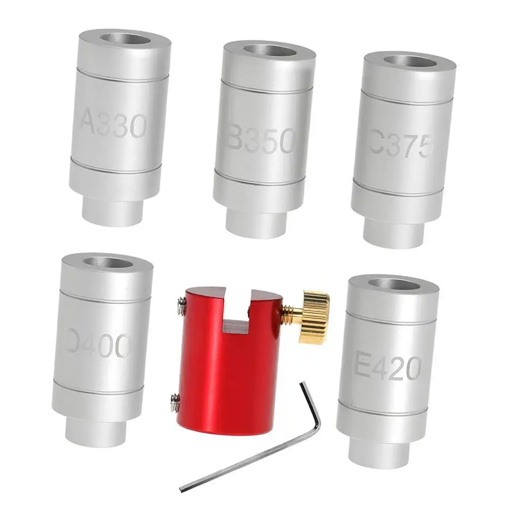 Headspace Gauge Set Multipurpose Improve The Accurrcy Portable Durable with 5 Bushing for D400 A330 B350 E420 Accessories