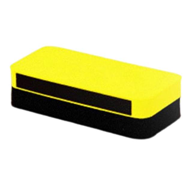 2pc Yellow Blackboard Whiteboard Cleaner Dry Marker Pen Foam Eraser Chalk  Brush - AliExpress