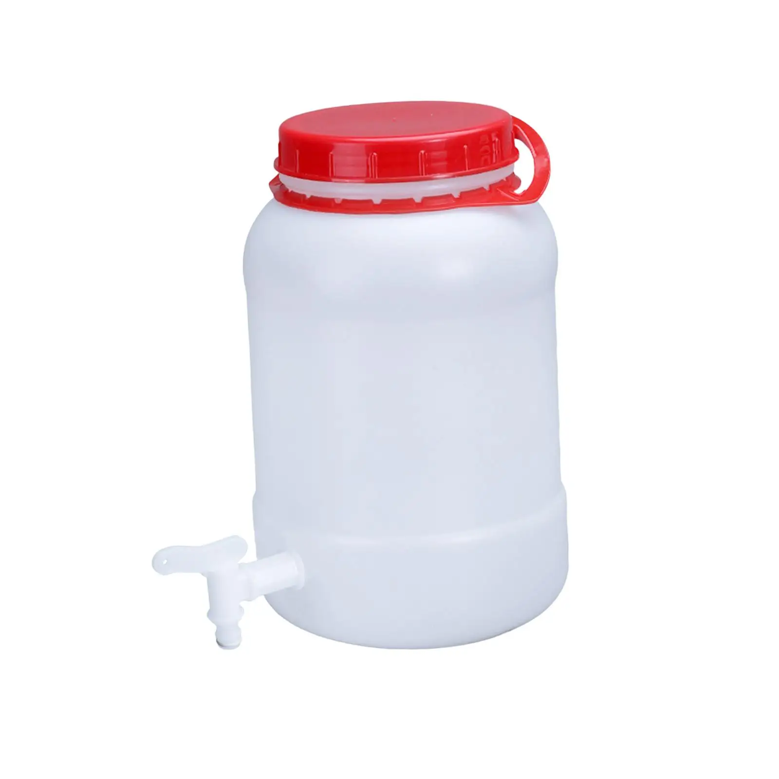 Water Storage Barrel with Spigot Drink Dispenser Canister 10L Water Carrier Water Container for Backpacking BBQ Survival Hiking